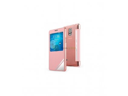 Púzdro Samsung Galaxy Note 4 Viva Window ružové