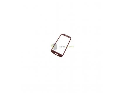 Sklo Samsung Galaxy S3 i9300 červená farba