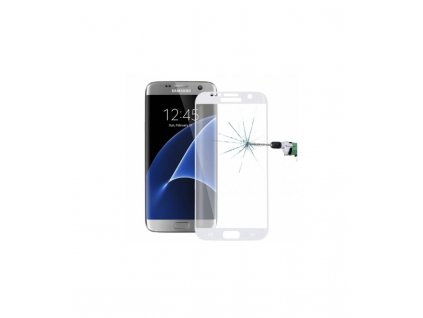 Ochranné tvrdené sklo Samsung Galaxy S7 Edge 3D biela farba