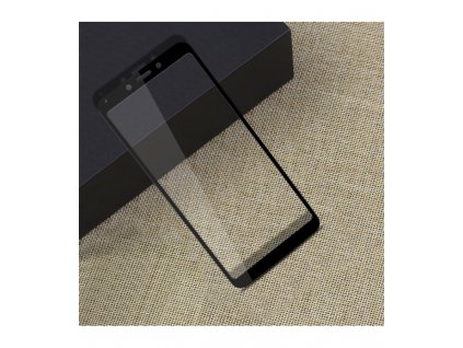 Ochranné tvrdené sklo Xiaomi Redmi 6A / Redmi 6 čierna farba