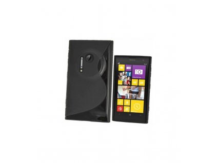 Silikonové púzdro na Nokia Lumia 1020 čierne