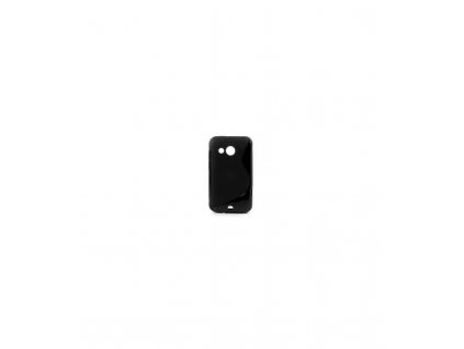 Silikonové púzdro na HTC desire 200 čierne
