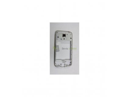 Stredový rám Samsung Galaxy S4 mini i9195 so sklíčkom fotoaparátu sivá farba