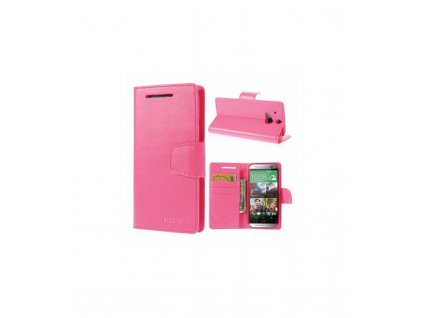 Púzdro HTC One M8 Sonata Diary hot pink