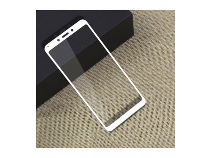 3D 9H Ochranné tvrdené sklo Xiaomi Redmi 6A biela farba