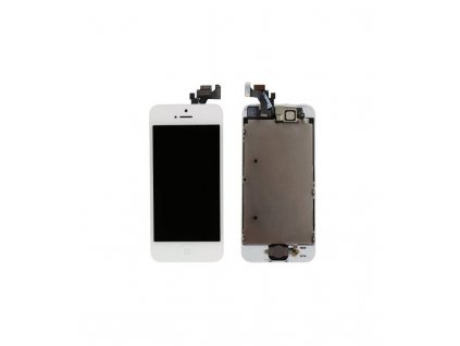 LCD Displej + Dotykové sklo iPhone 5 OEM biela farba