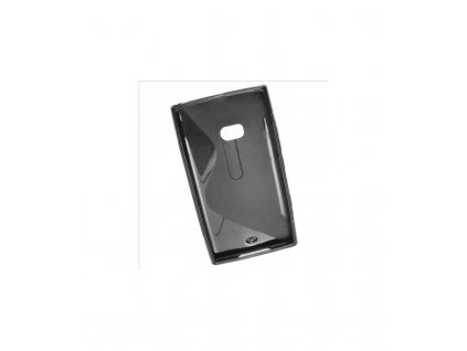 Silikonové púzdro na Nokia Lumia 900 čierne