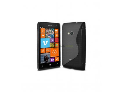 Silikonové púzdro na Nokia Lumia 720 čierne