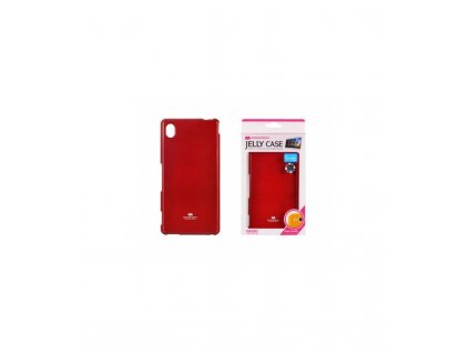 Púzdro Sony Xperia Z5 Jelly Case červená farba