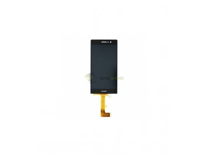 LCD Displej + Dotykové sklo Huawei P7 Čierna farba