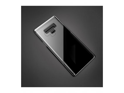 Puzdro Samsung Galaxy Note 9 N960F ultratenké priesvitné s čiernym rámikom