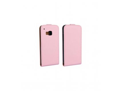 Knižkové púzdro na HTC M7 ružové