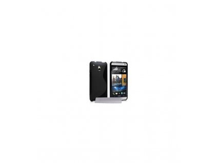 Silikonové púzdro na HTC One mini čierne