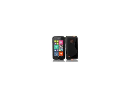 Silikonové púzdro na Nokia Lumia 530 čierne