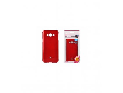 Púzdro na mobil Samsung Galaxy A8 červená farba