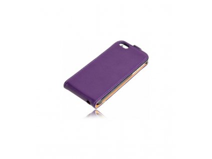 Knižkové púzdro na iPhone 5c fialové