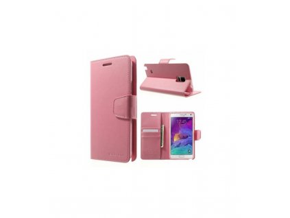 Púzdro Samsung Galaxy Note 4 Sonata Diary ružové
