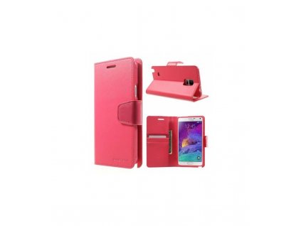 Púzdro Samsung Galaxy Note 4 Sonata Diary hot pink