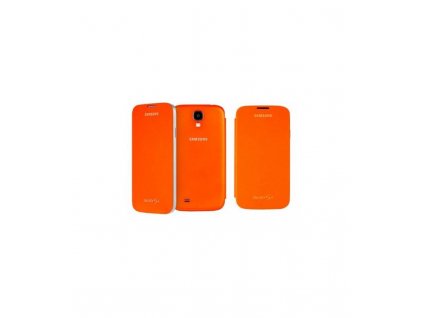 Flip púzdro na Samsung Galaxy S4 oranžové