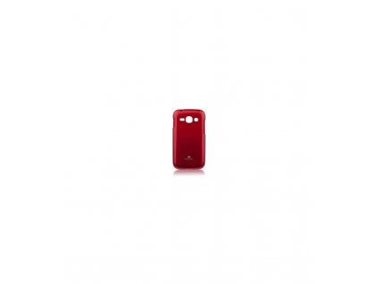 Silikonové púzdro Mercury Jelly na Samsung Gaalxy Ace 4 červené