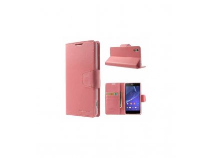 Púzdro Sony Xperia Z2 Sonata Diary ružové