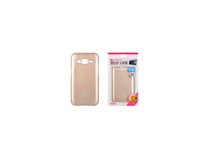 Púzdro Samsung Galaxy Core Prime G360 Jelly Case zlaté