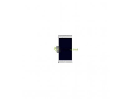 LCD displej a dotyková plocha s rámom vhodný pre Sony Xperia Z3 D6603 OEM biela farba