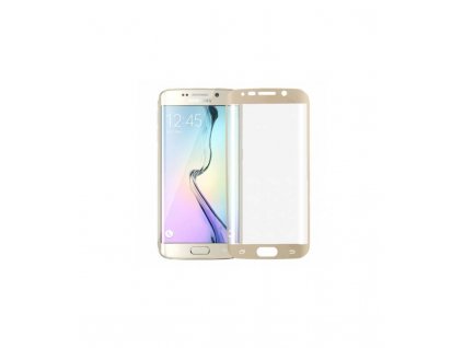 Ochranná fólia Samsung Galaxy S6 Edge zlatá