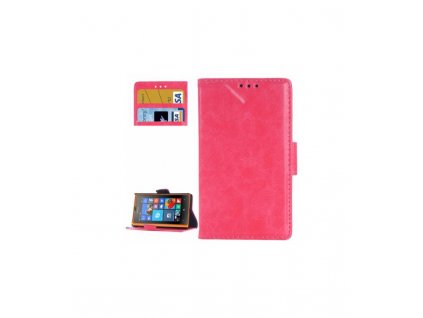 Knižkové púzdro na Nokia Lumia 532 ružové