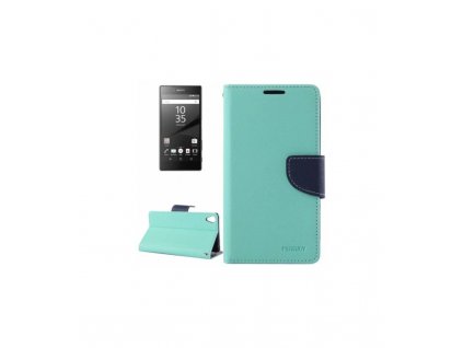 Puzdro Sony Xperia Z5 plus Fancy Diary mentolové