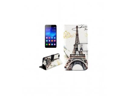 Puzdro Huawei Honor 6 s potlačou motív Eiffelová veža