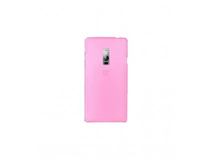 Puzdro OnePlus Two ultra tenké priesvitné ružové