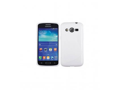 Silikonové púzdro na Samsung galaxy Core LTE biele
