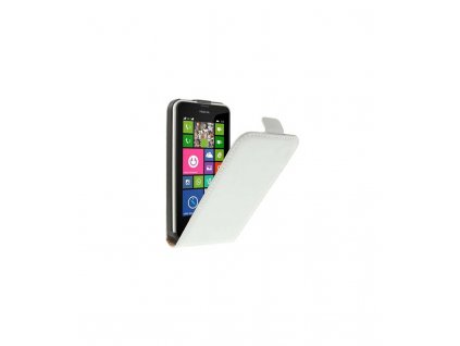 Knižkové púzdro na Nokia Lumia 635 biele