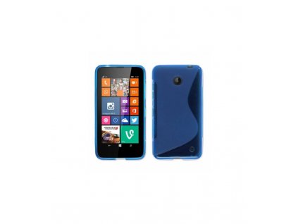 Siliknové púzdro na Nokia Lumia 630 / 635 modré