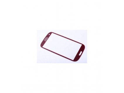 Sklo Samsung Galaxy S3 mini i8190 - červená farba