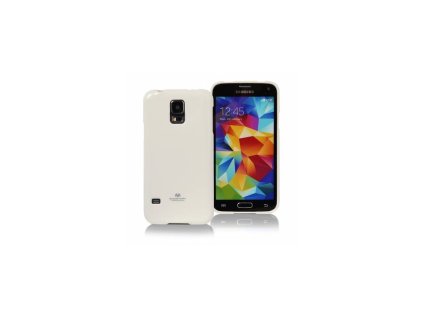 Púzdro na Samsung Galaxy S5, Jelly Case biele