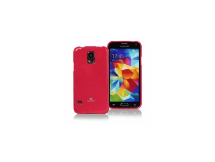Púzdro na Samsung Galaxy S5, Jelly Case hot pink