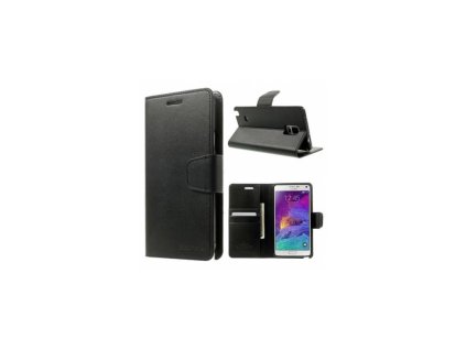 Púzdro Samsung Galaxy Note 4 Sonata Diary čierne