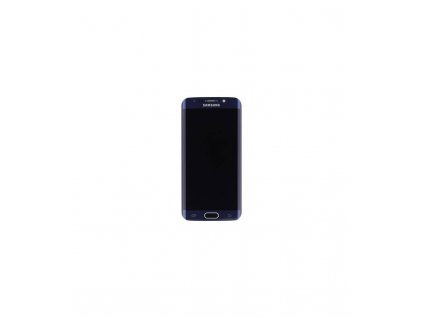 LCD displej a dotyková plocha s rámom Samsung Galaxy S6 Edge G925 - modrá farba