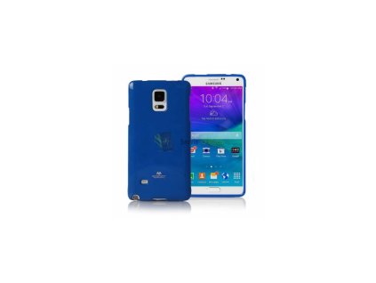 Púzdro na Samsung Galaxy Note 4, jelly case modré