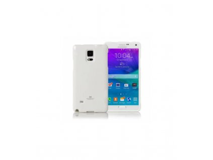 Púzdro na Samsung Galaxy Note 4, jelly case biele