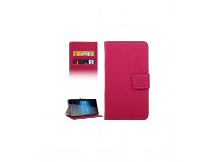 Knižkové púzdro Nokia Lumia 950 ružová farba