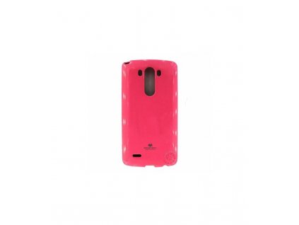 Púzdro na LG Optimus G3, jelly case hot pink