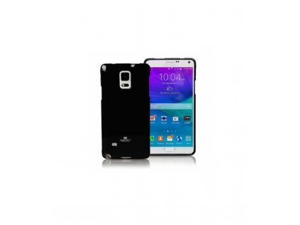 Púzdro na Samsung Galaxy Note 4 edge N915, jelly case čierne