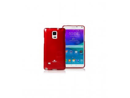 Púzdro na Samsung Galaxy Note 4 edge N915, jelly case červené