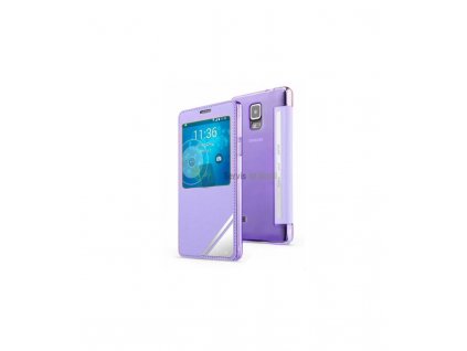 Púzdro Samsung Galaxy Note 4 Viva Window fialová