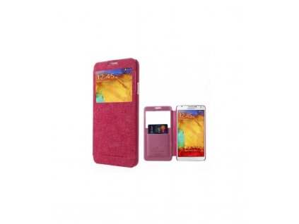 Púzdro Samsung Galaxy Note 3 Viva Window hot pink