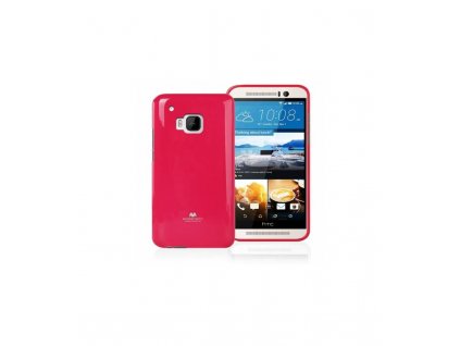 Púzdro HTC one M9 jelly case hot pink