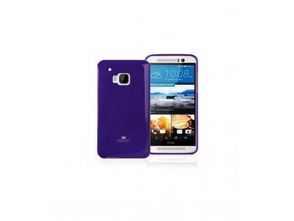 Púzdro HTC one M9 jelly case fialové
